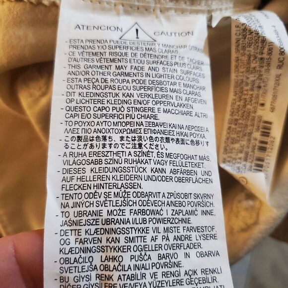 Zara Ivory Cropped Pants Size XXL Plus - Picture 10 of 10